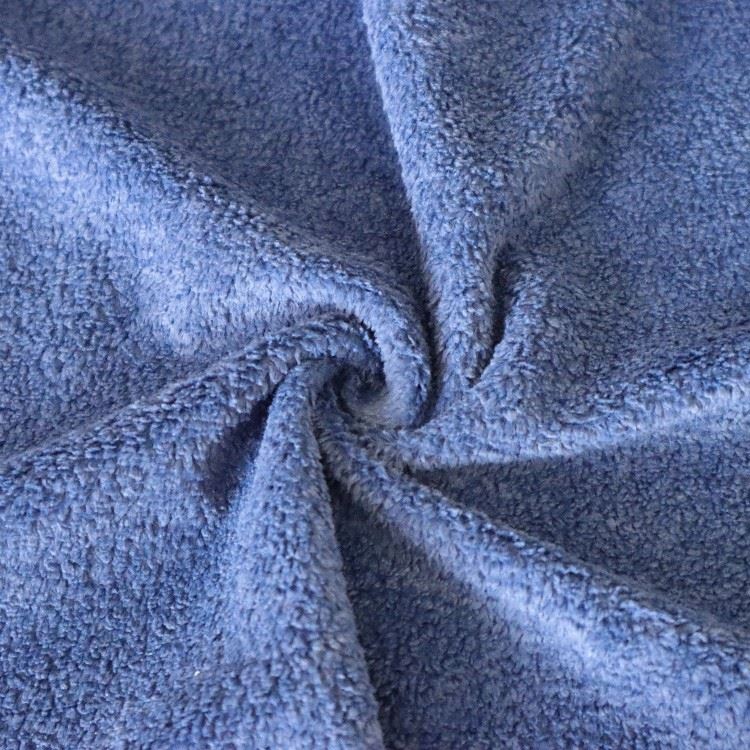Navy Seal Plush Upholstery Fabric factory